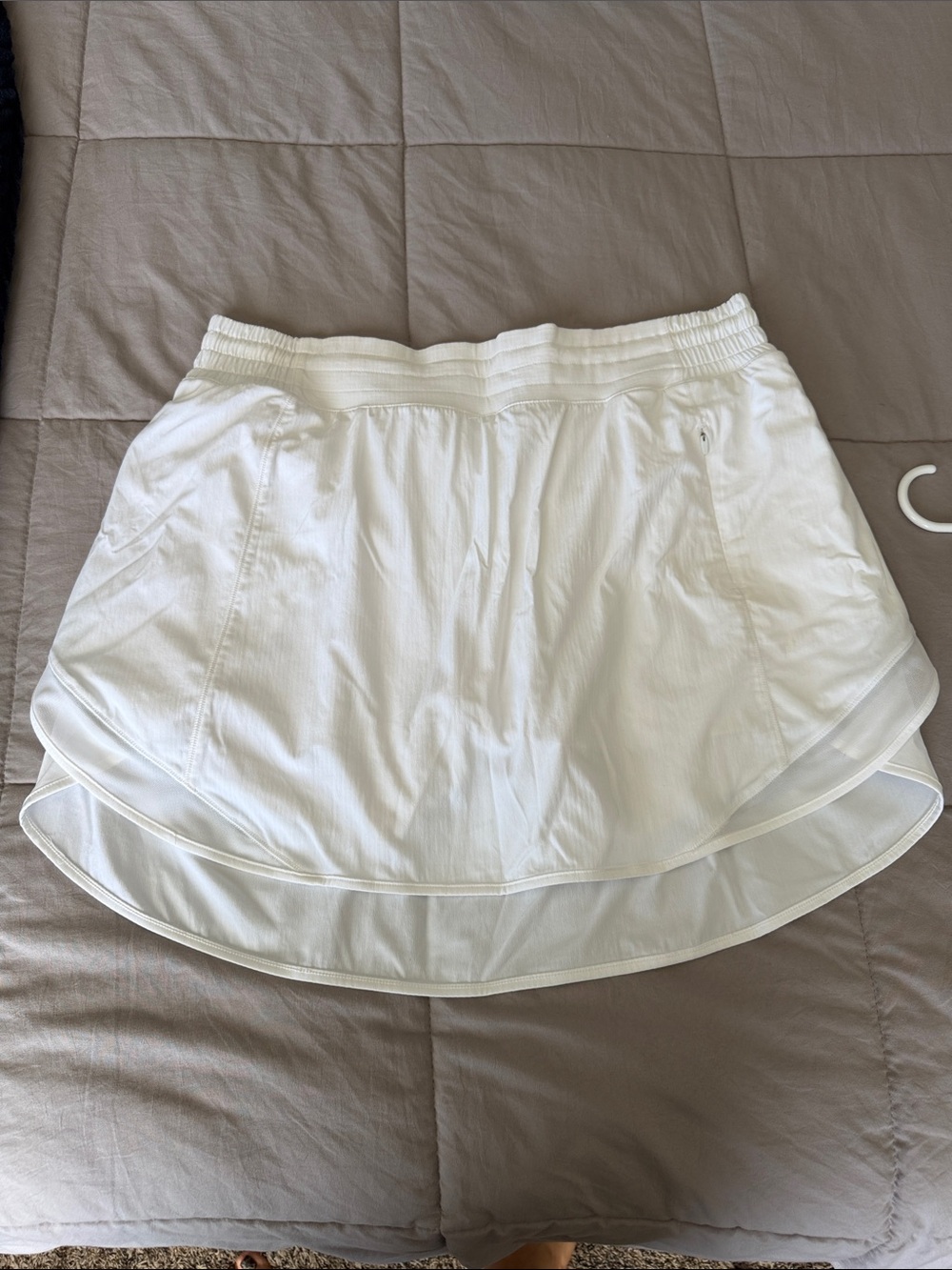lululemon athletica White High-Low Tennis Skort